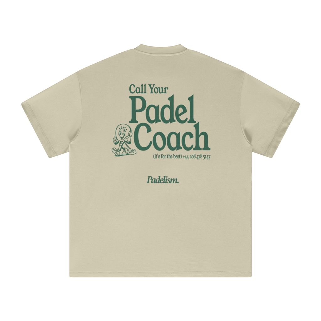 Padel Coach - Heavyweight T-Shirt
