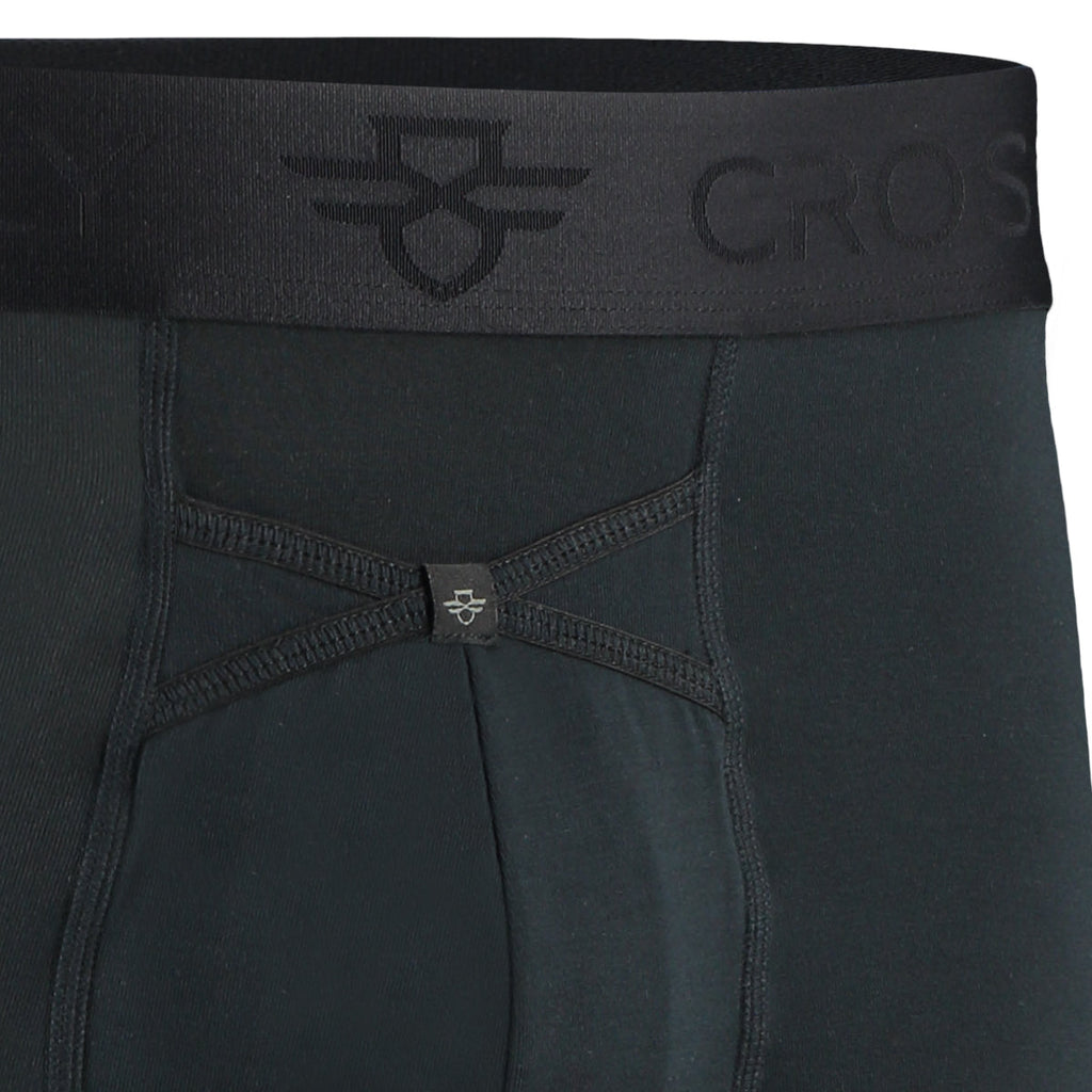 3-pack: IKON Men's 3" Trunks - Black