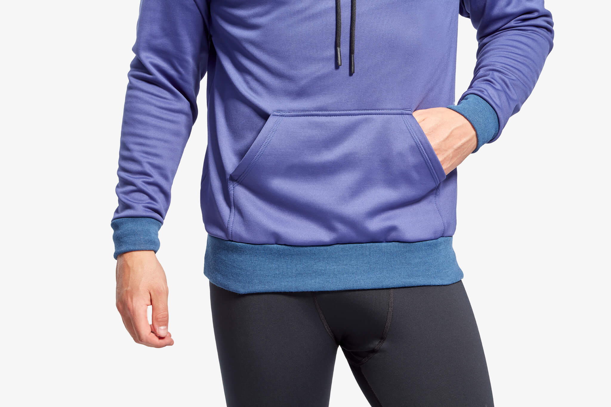 Men's Infrared Hoodie - Grey & Blue