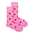 1-Pack Love Heart Shaped Gift Sock Set for Men and Women