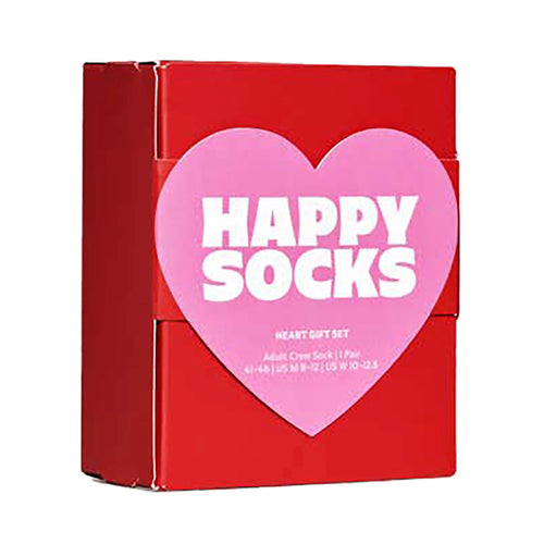 1-Pack Love Heart Shaped Gift Sock Set for Men and Women