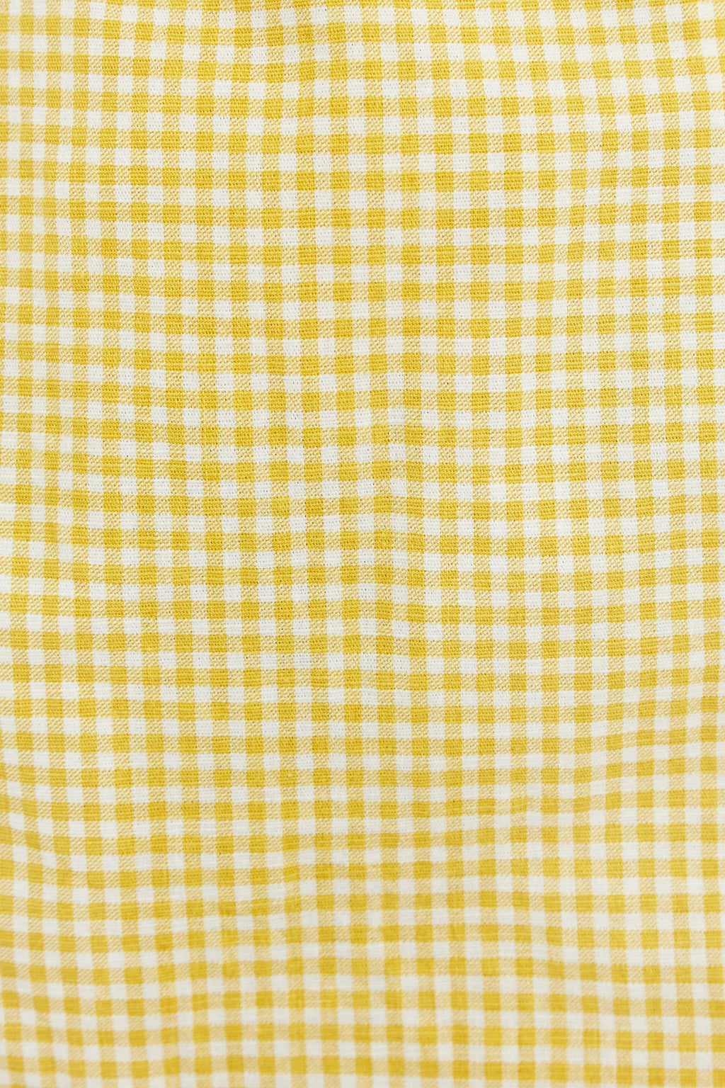 Dora Summer Gingham Shorts In Yellow