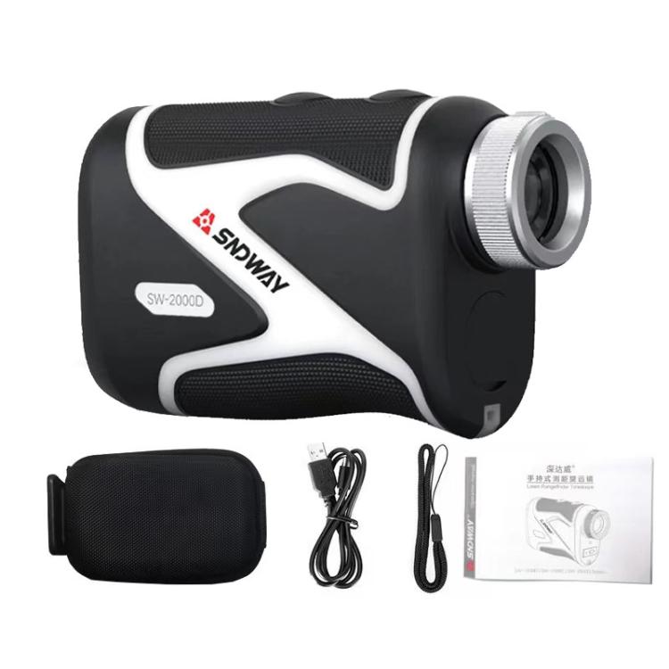SNDWAY SW-1500D 1500M Handheld OLED Rangefinder Telescope Golf Rangefinder