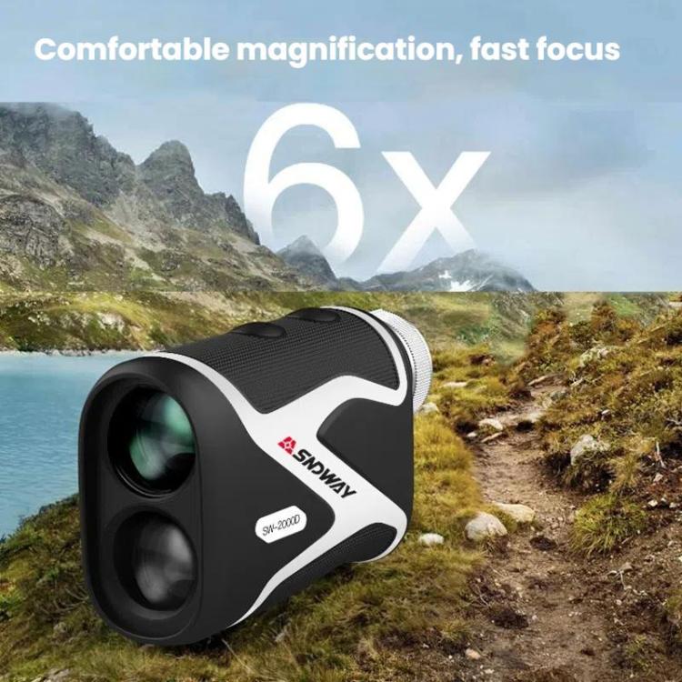 SNDWAY SW-1500D 1500M Handheld OLED Rangefinder Telescope Golf Rangefinder