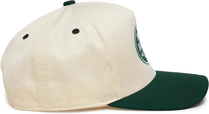 Two Tone Cap - Hot Mom's Club - Green/Beige