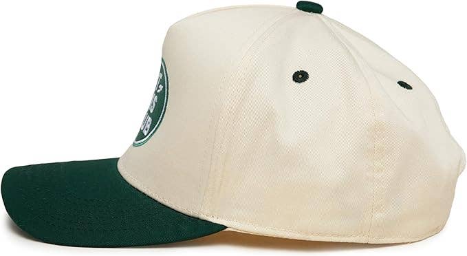 Two Tone Cap - Hot Mom's Club - Green/Beige