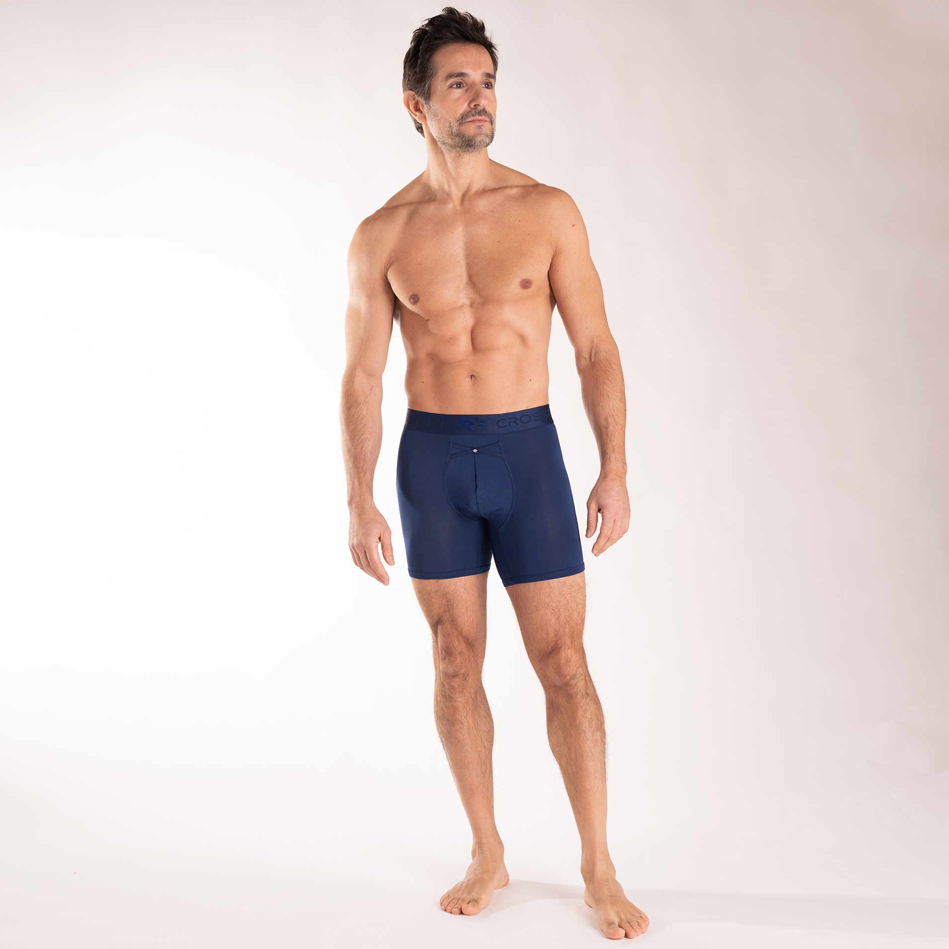 3-Pack: IKON Men's 6" Boxers - Navy