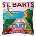 St. Barts - Needlepoint Travel Inspired Pillow