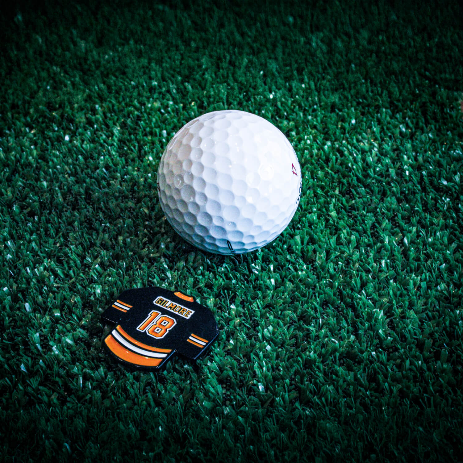 The Gilmore Golf Ball Marker